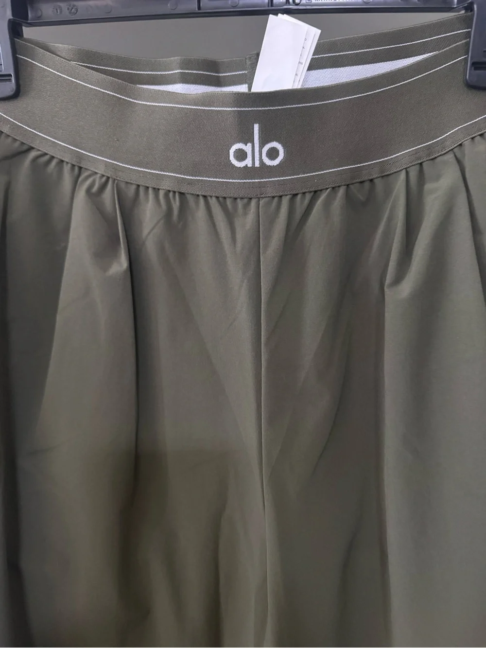 ALO Yoga Olive Green Wide-Leg Lounge pants